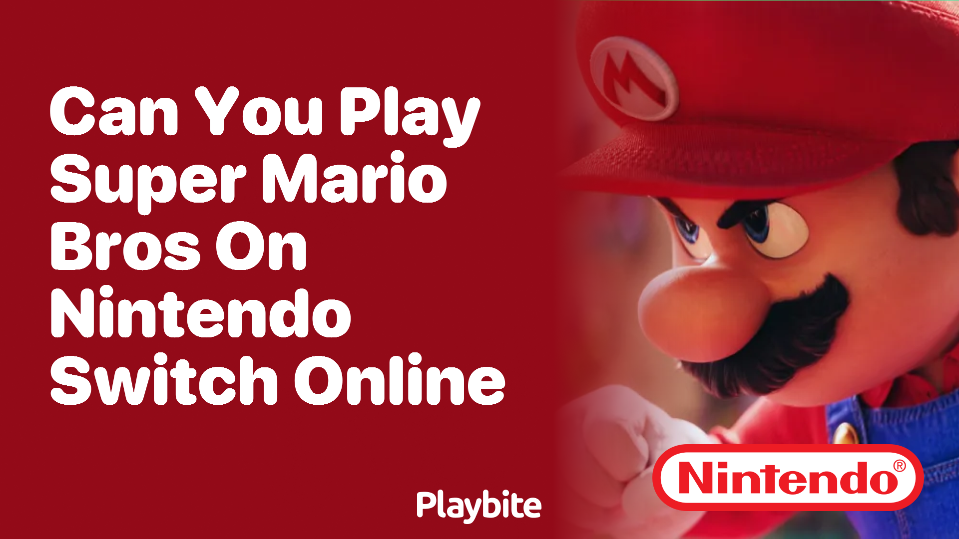 Can You Play Super Mario Bros on Nintendo Switch Online?