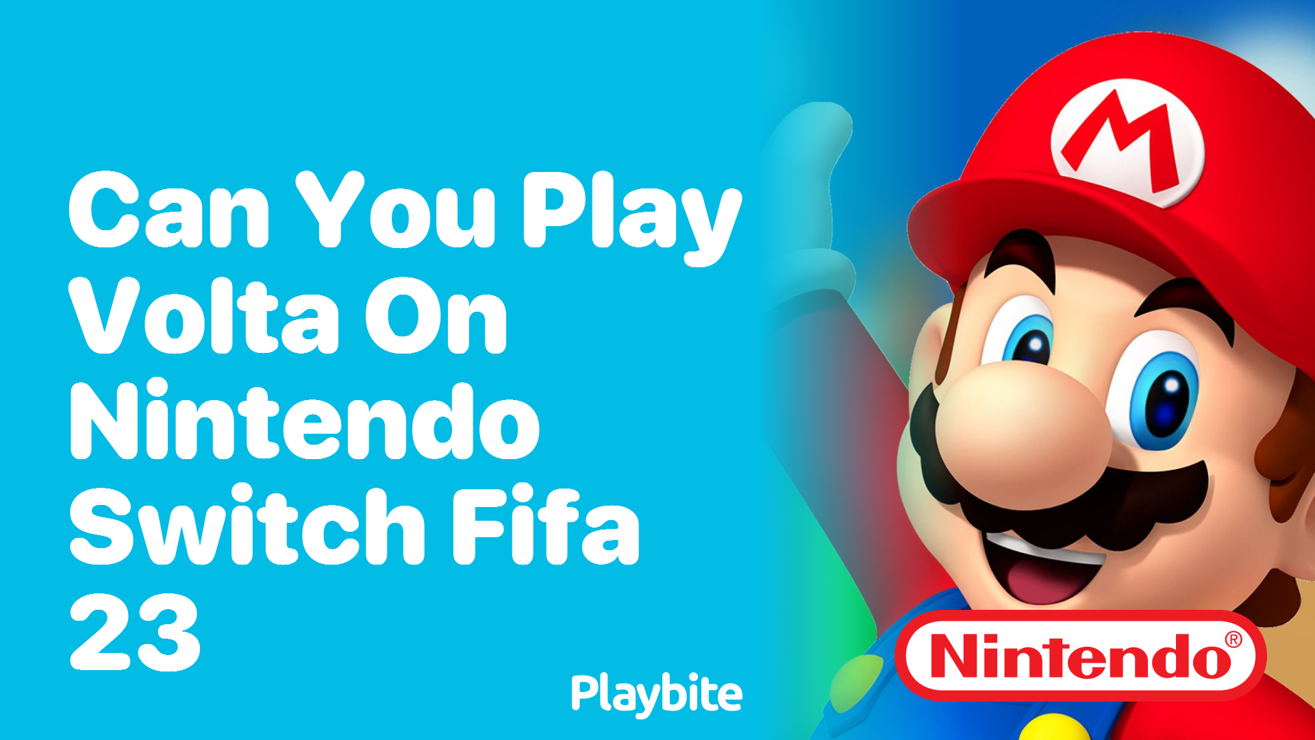 Can You Play Volta on Nintendo Switch FIFA 23?