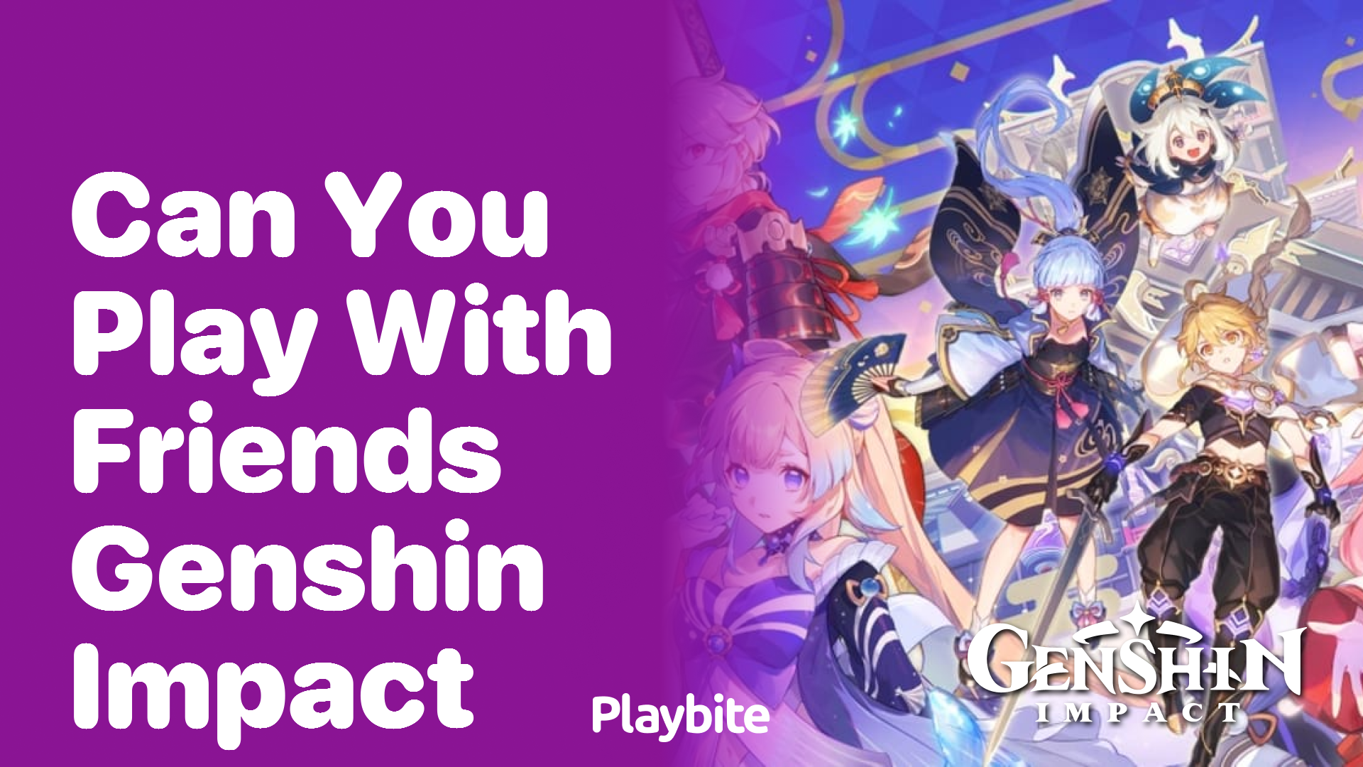 Can You Play With Friends in Genshin Impact?
