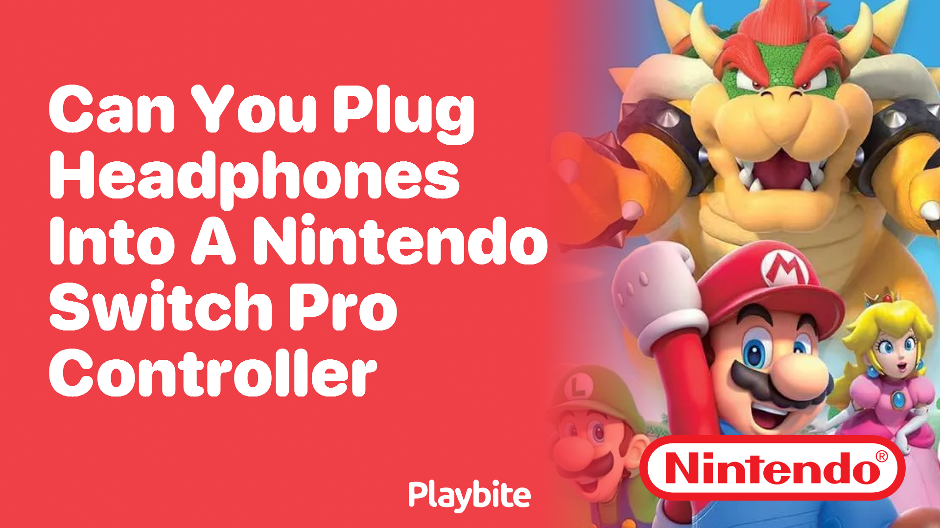 Can You Plug Headphones into a Nintendo Switch Pro Controller?