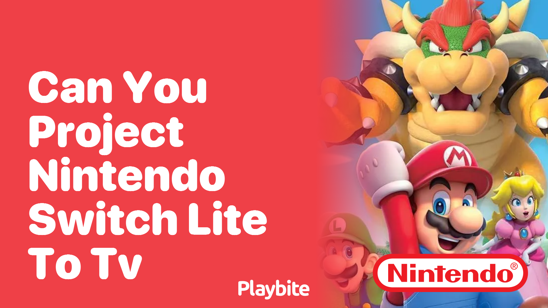 Can You Project Your Nintendo Switch Lite to a TV?