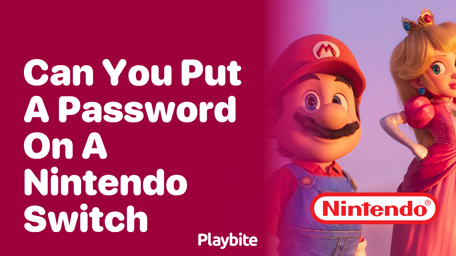 Can You Put a Password on a Nintendo Switch? Here&#8217;s What You Need to Know