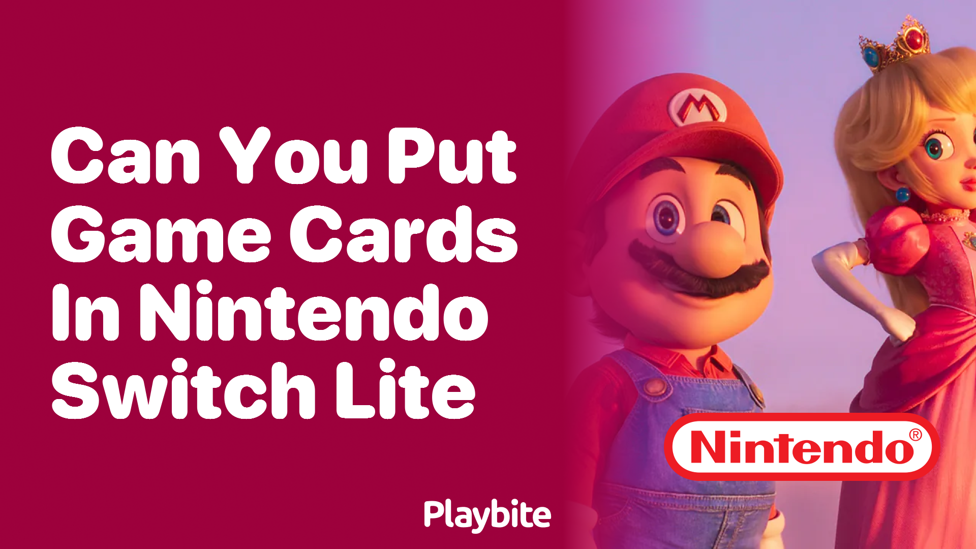 Can You Put Game Cards in Nintendo Switch Lite?