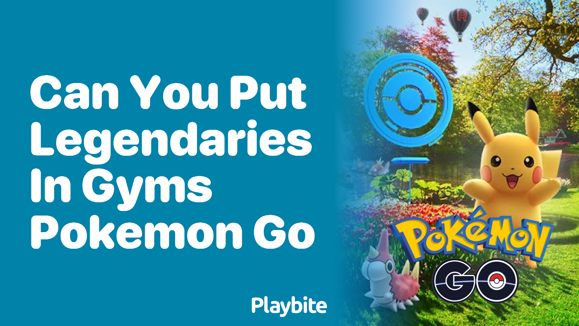 Can You Put Legendaries in Gyms in Pokemon GO?