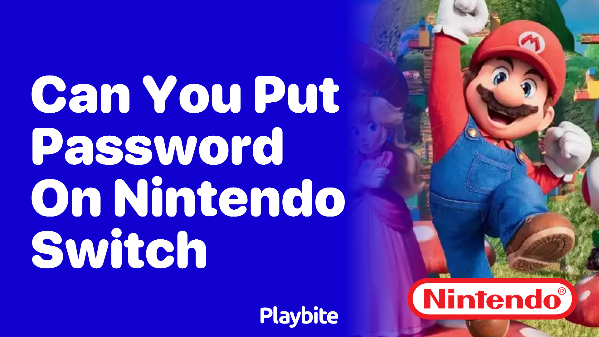 Can You Put a Password on Your Nintendo Switch?