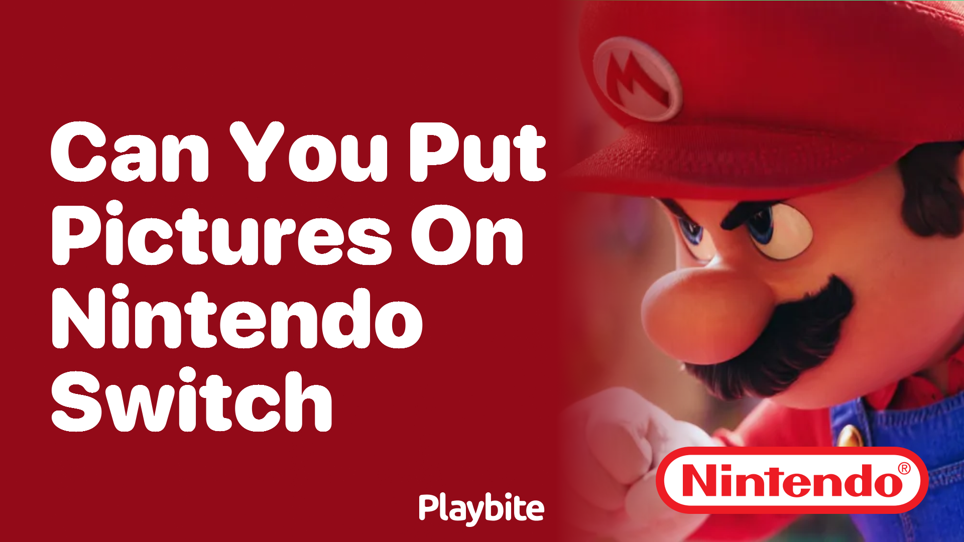 Can You Put Pictures on Nintendo Switch?