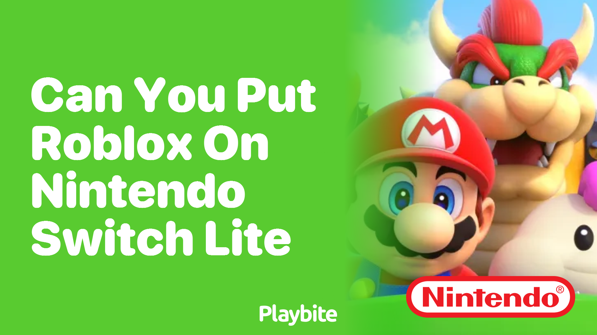 Can You Put Roblox on Nintendo Switch Lite?