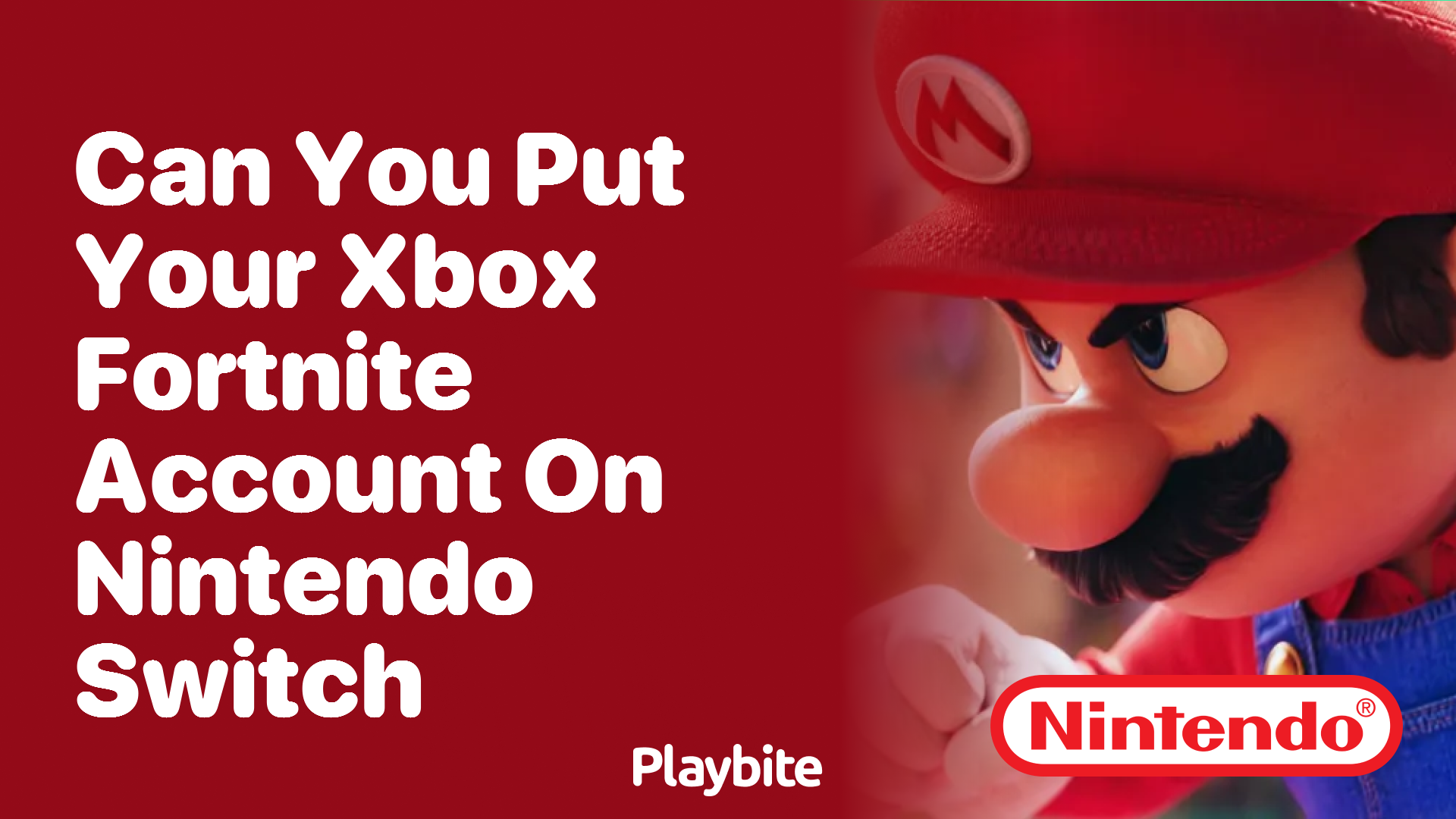 Can You Use Your Xbox Fortnite Account on Nintendo Switch?