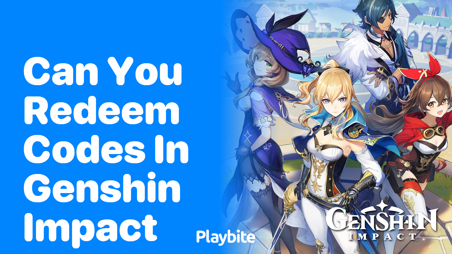 Can You Redeem Codes in Genshin Impact?