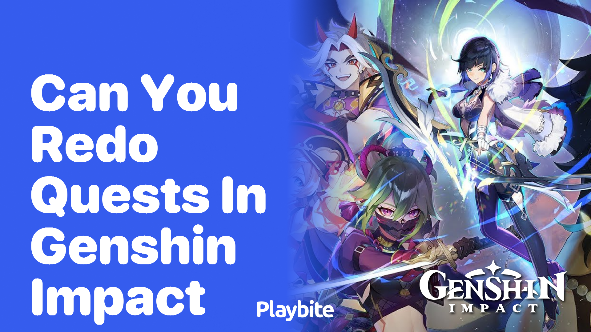 Can You Redo Quests in Genshin Impact?