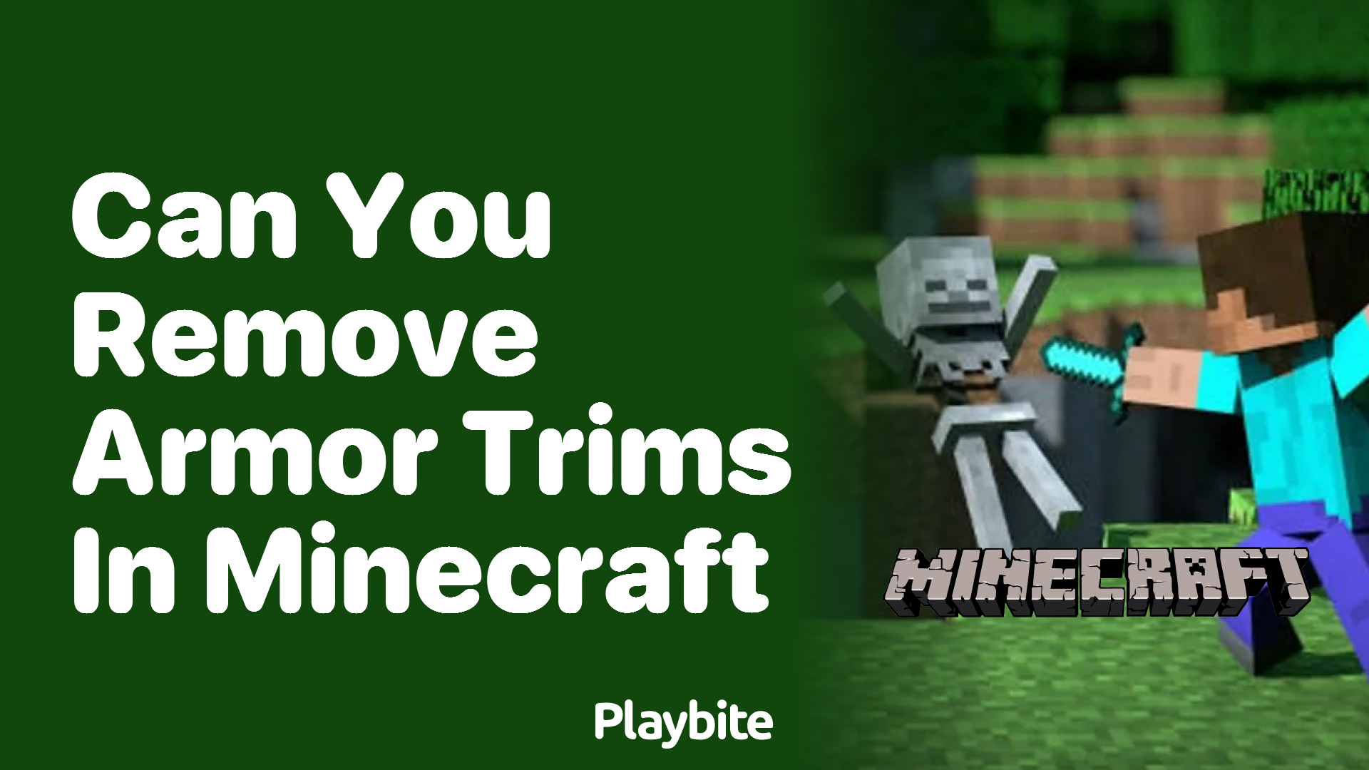 Can You Remove Armor Trims in Minecraft? Find Out Here! - Playbite