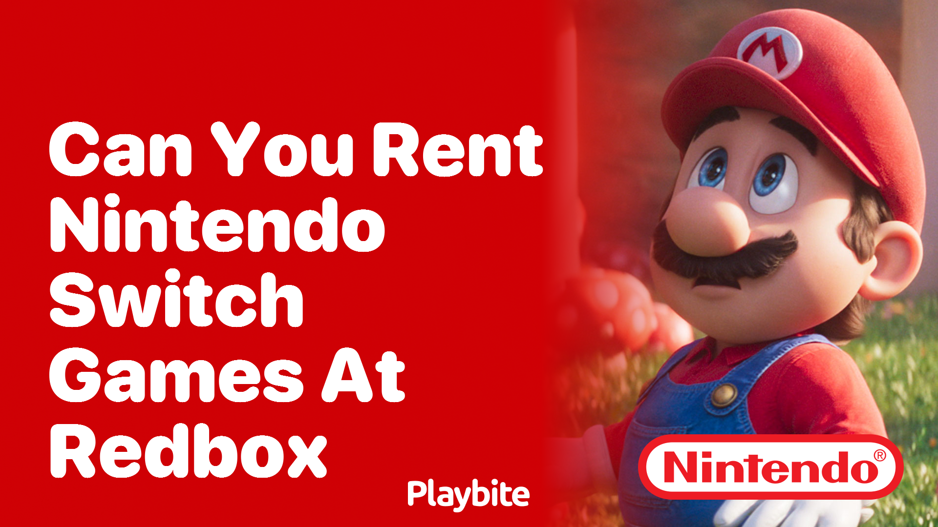 Can You Rent Nintendo Switch Games at Redbox?