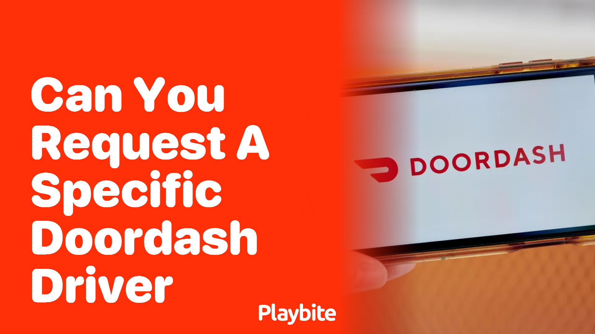 Can You Request a Specific DoorDash Driver for Your Delivery?