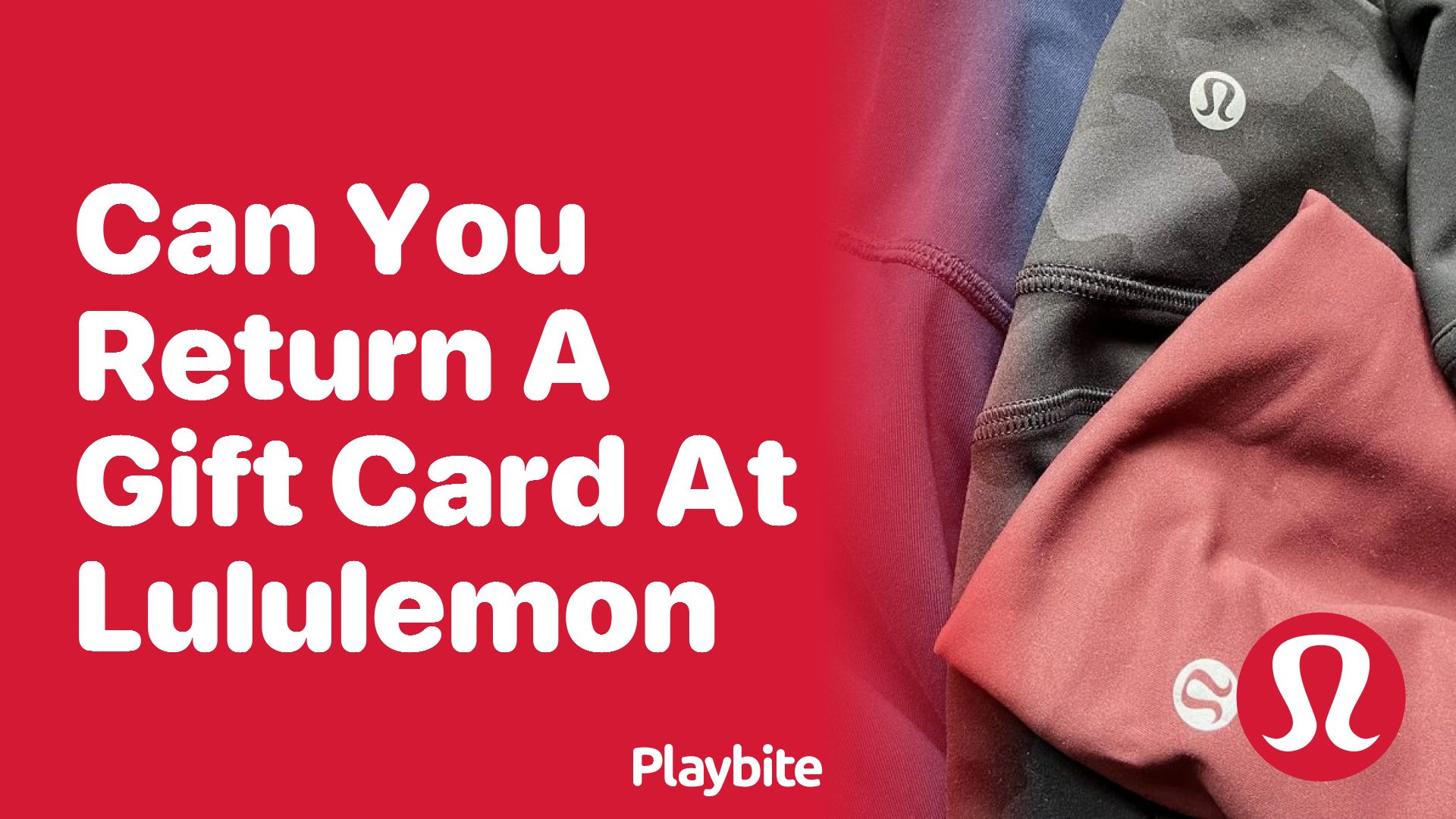 Can You Return a Gift Card at Lululemon?