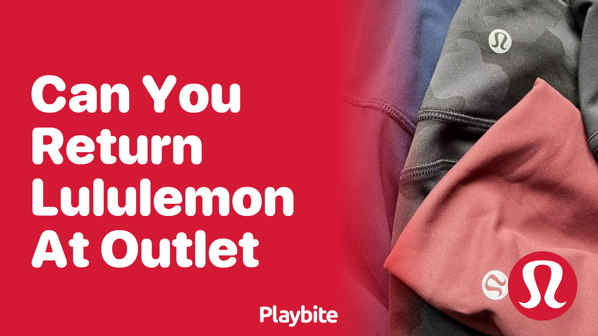 Can You Return Lululemon Items at an Outlet?