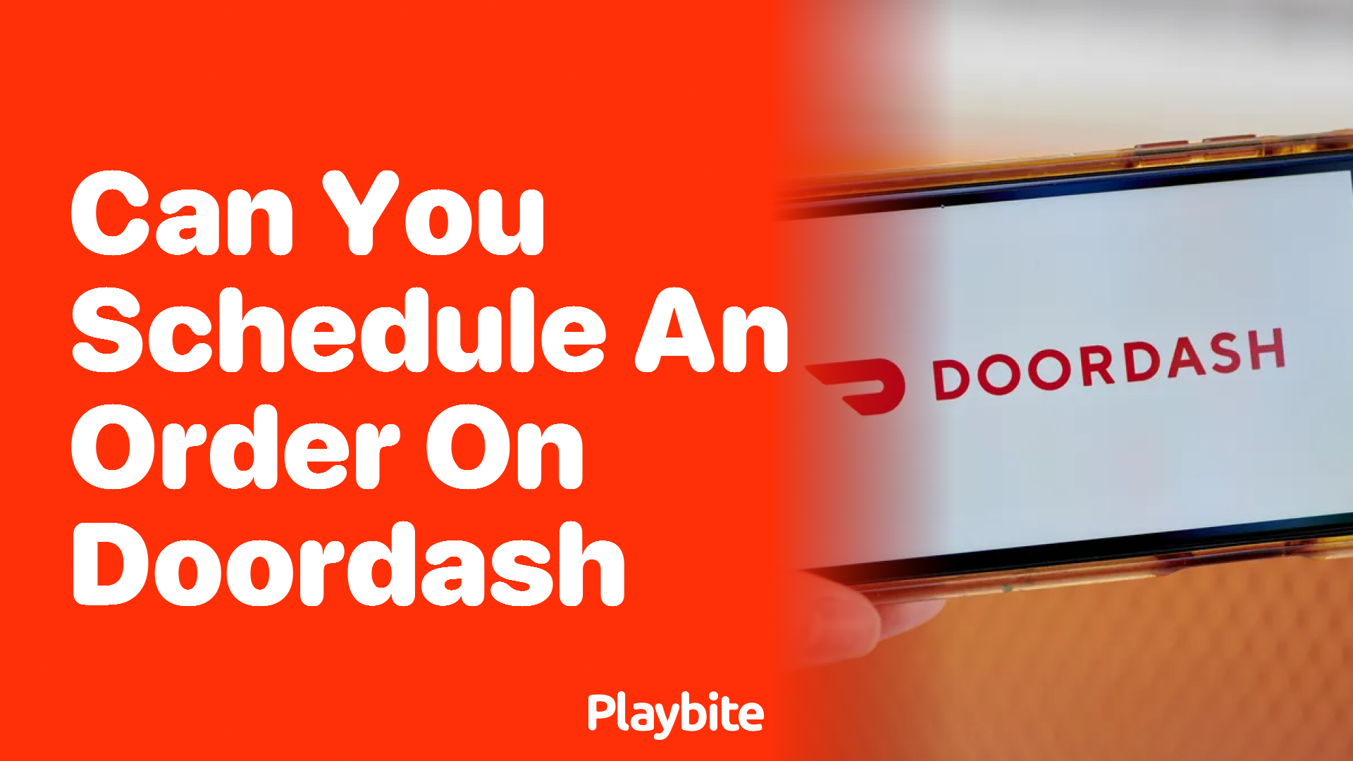 Can You Schedule an Order on DoorDash?