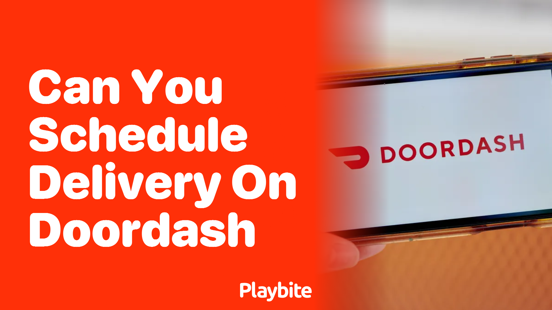 Can You Schedule Delivery on DoorDash?