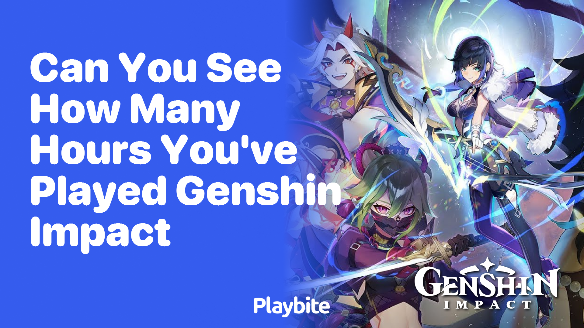 Can You See How Many Hours You’ve Played Genshin Impact?