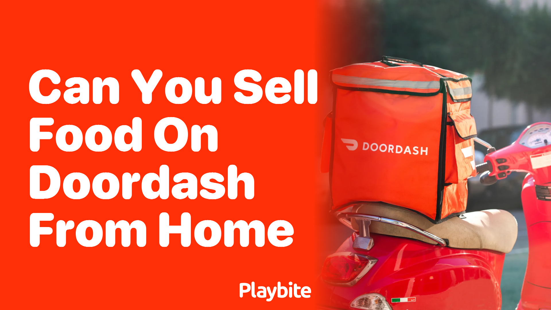 Can You Sell Food on DoorDash from Home?