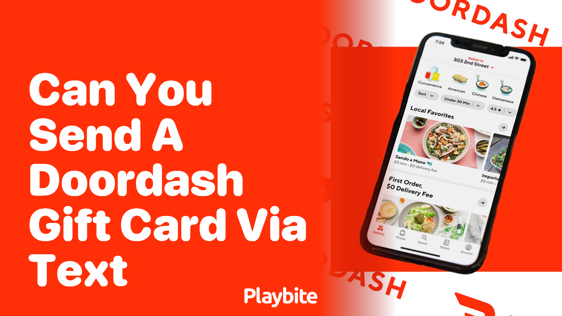 Can You Send a DoorDash Gift Card via Text?