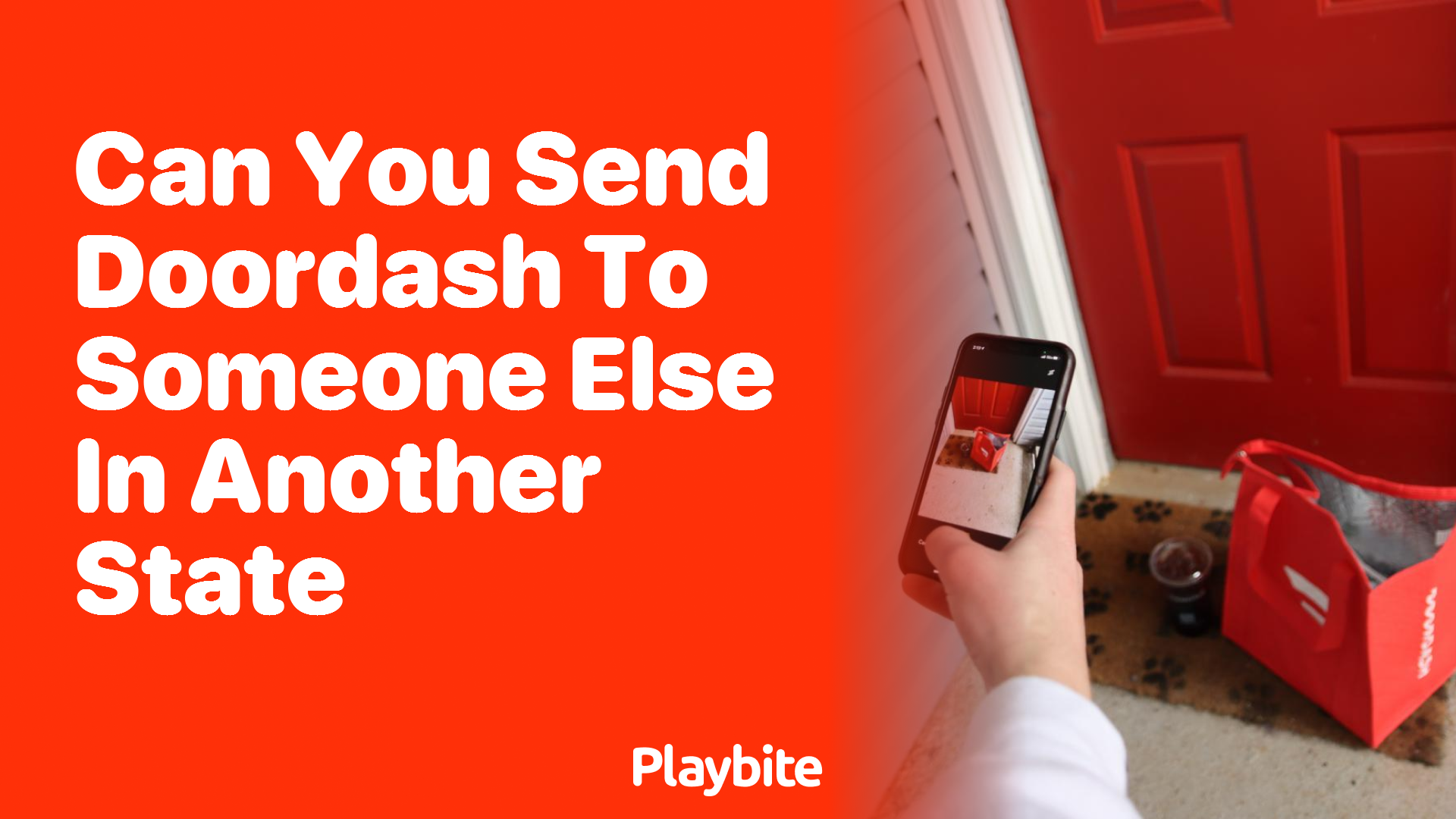 Can You Send DoorDash to Someone Else in Another State?