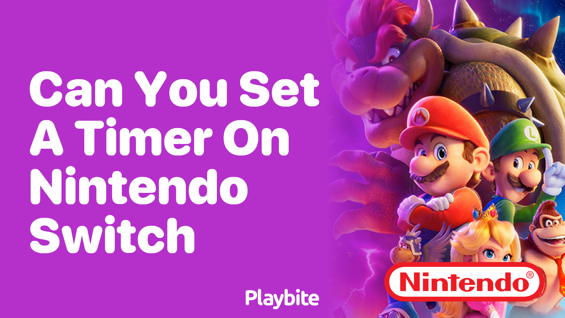 Can You Set a Timer on Nintendo Switch?