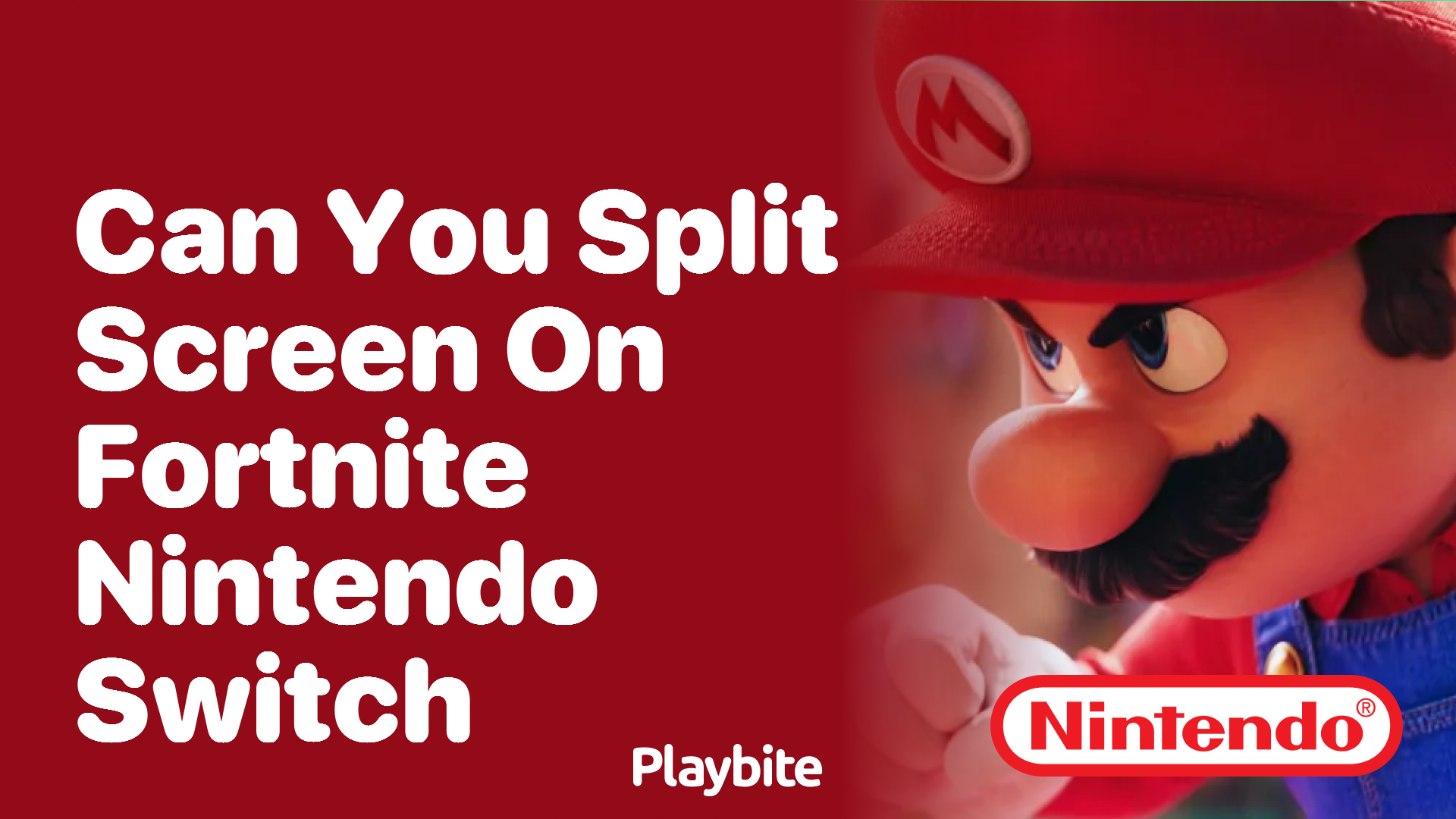 Can You Split Screen on Fortnite for Nintendo Switch?