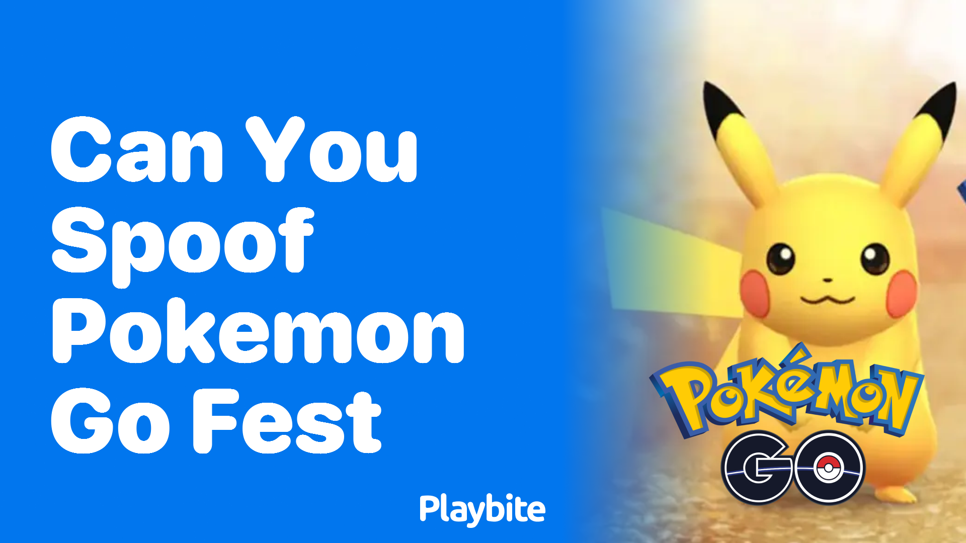 Can You Spoof Pokemon Go Fest?