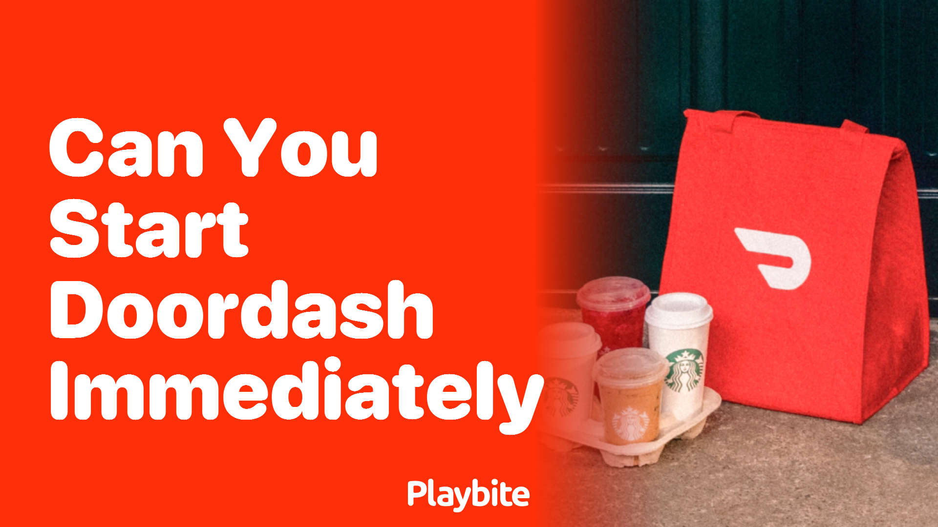 Can You Start DoorDash Immediately After Signing Up?