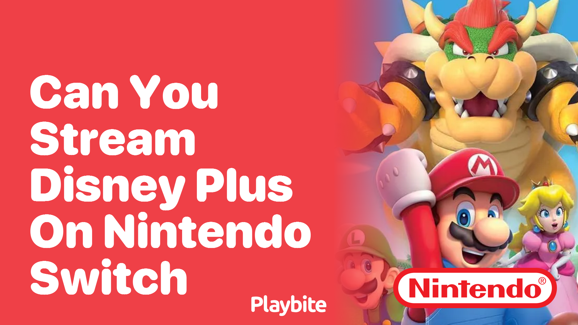 Can You Stream Disney Plus on Nintendo Switch?