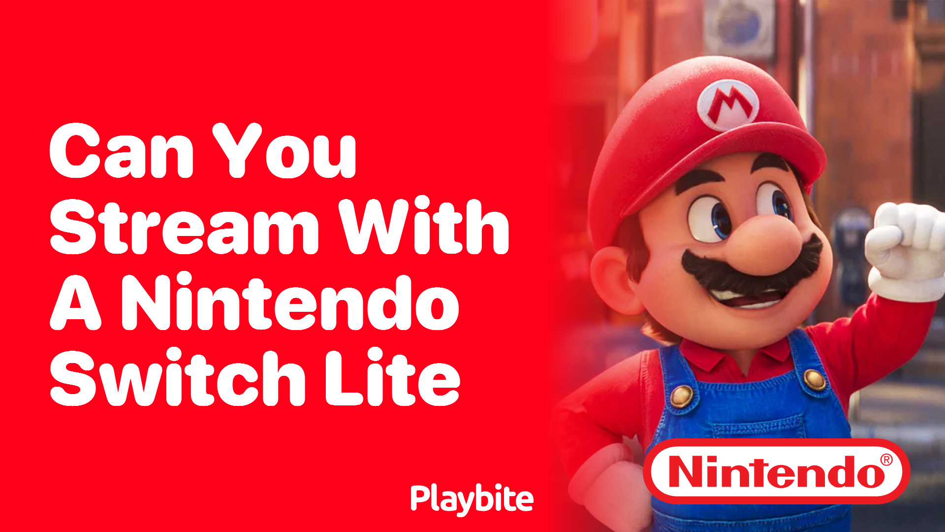 Can You Stream with a Nintendo Switch Lite?