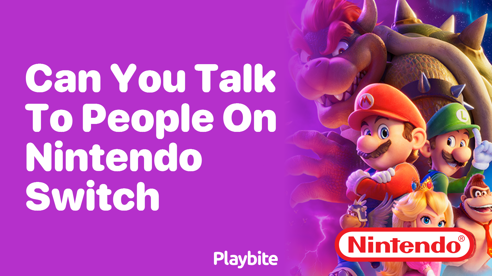 Can You Talk to People on Nintendo Switch?