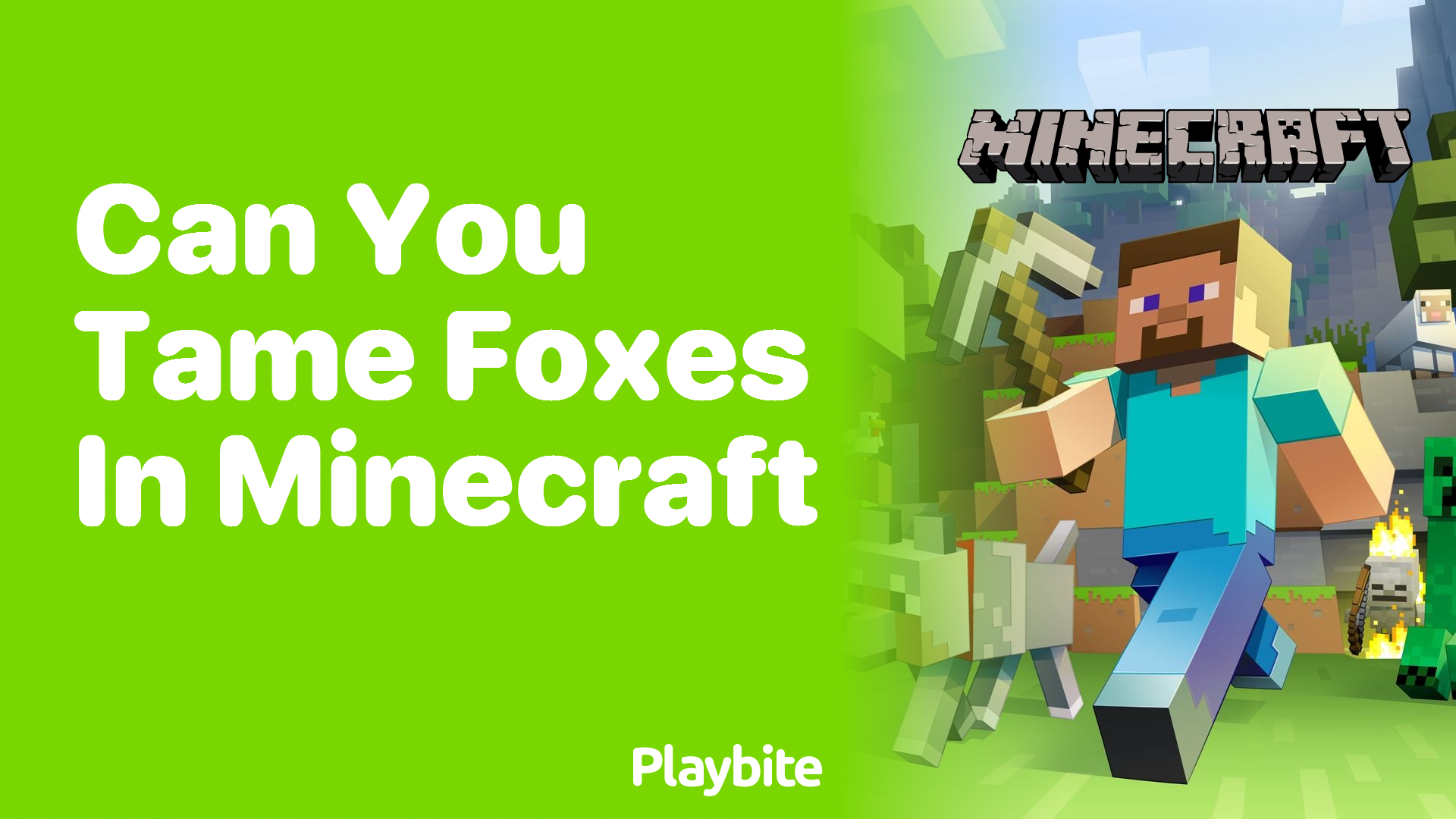 Can You Tame Foxes in Minecraft? Find Out How!