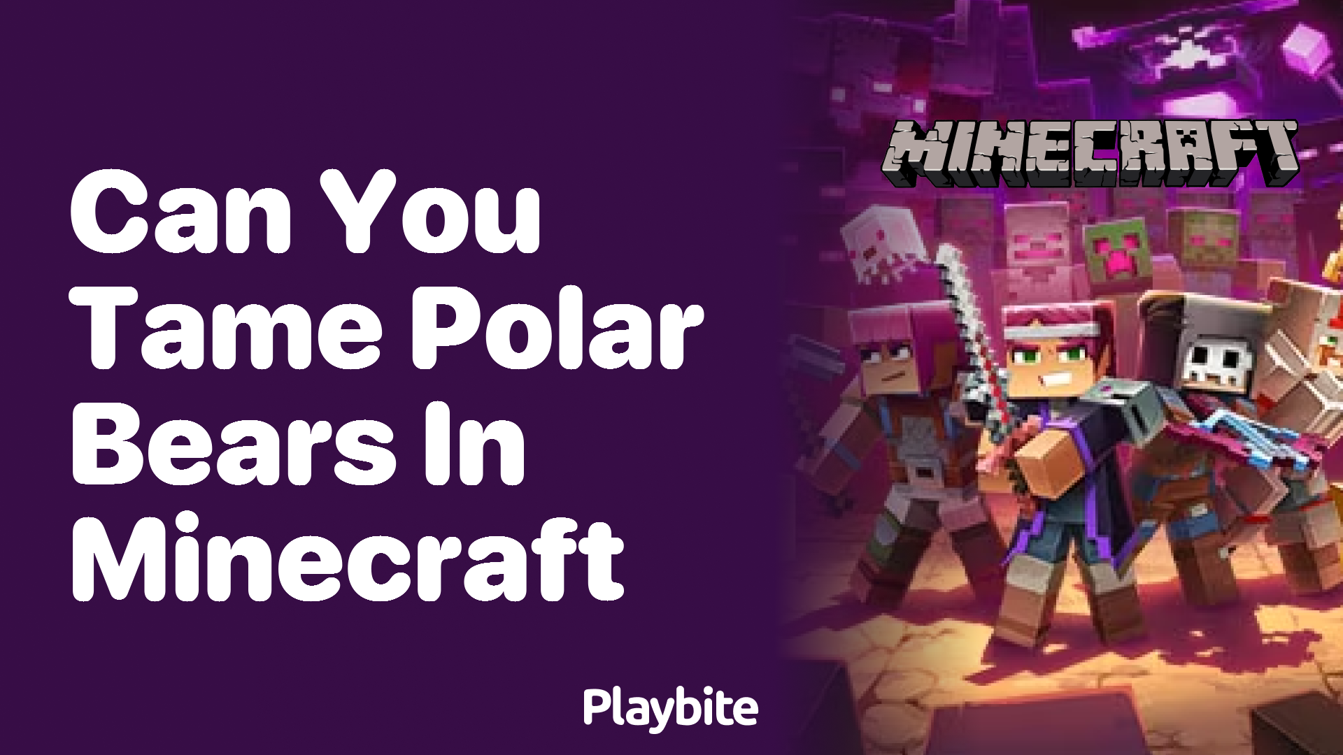 Can You Tame Polar Bears in Minecraft? Find Out Here!