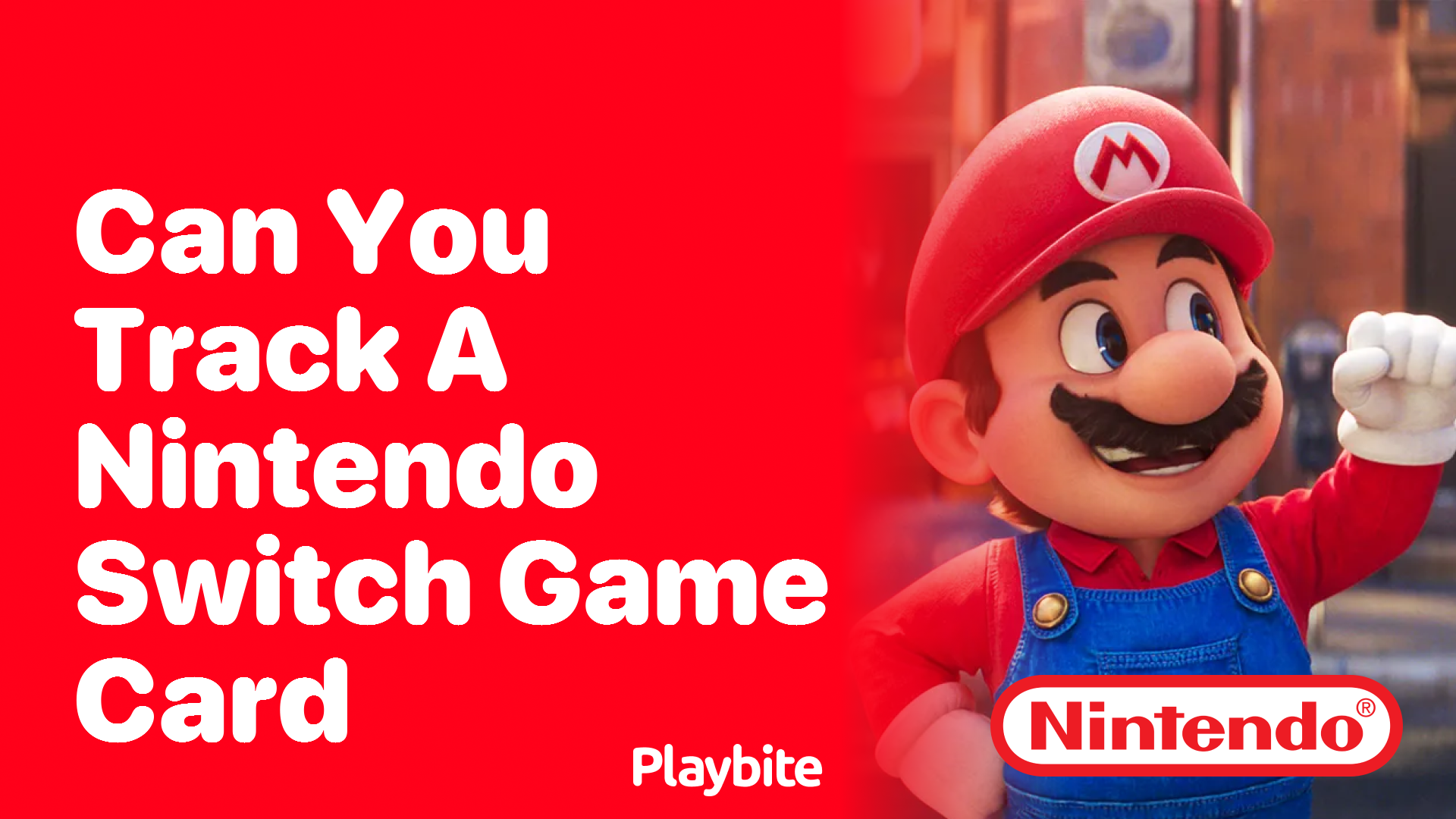 Can You Track a Nintendo Switch Game Card?