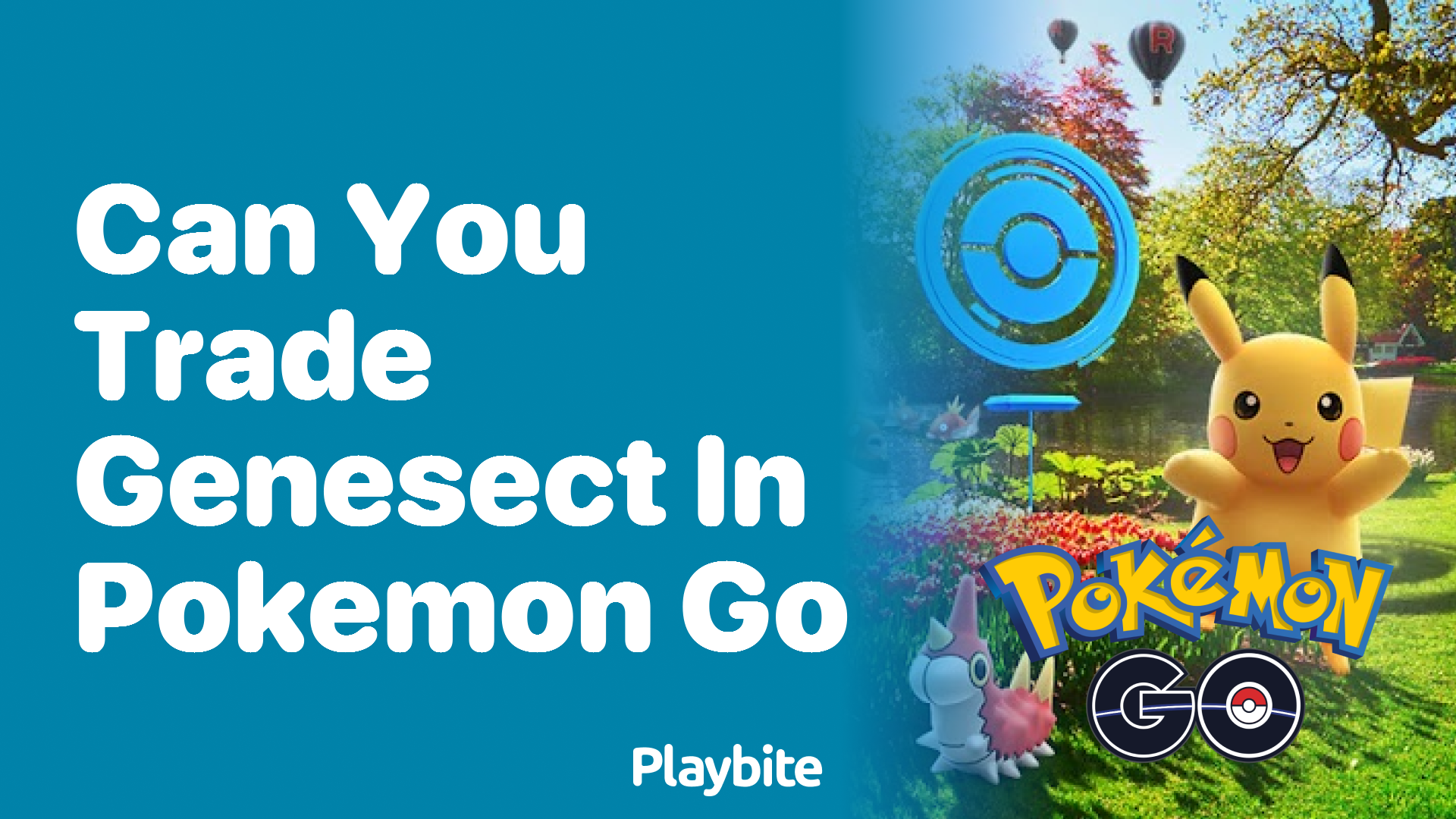 Can You Trade Genesect in Pokémon GO?