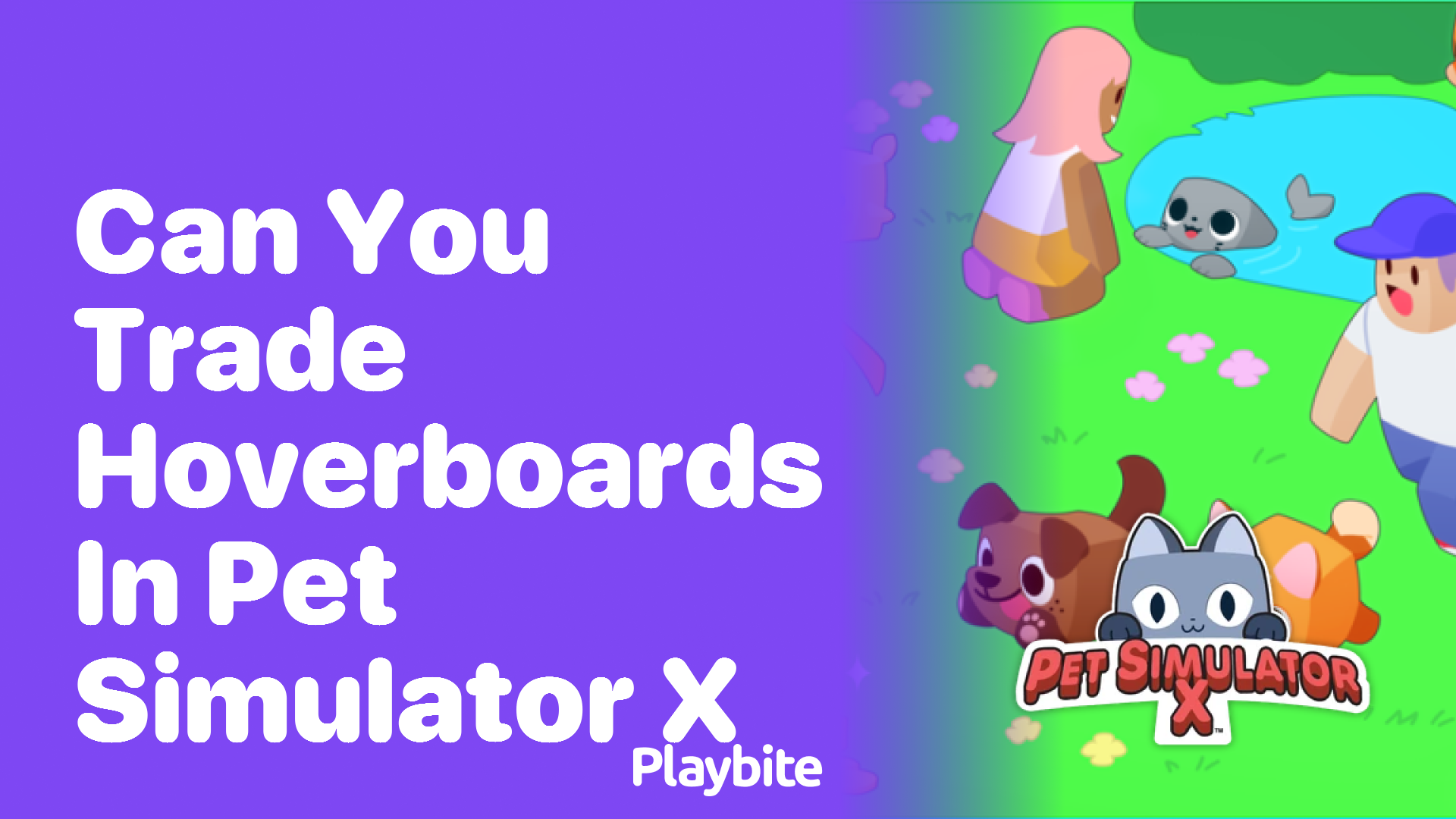 Can you trade hoverboards in Pet Simulator X?