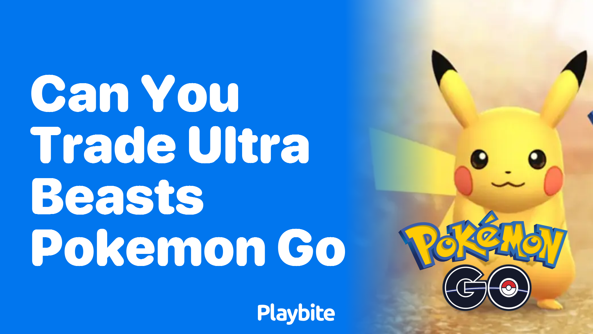 Can You Trade Ultra Beasts in Pokemon GO?