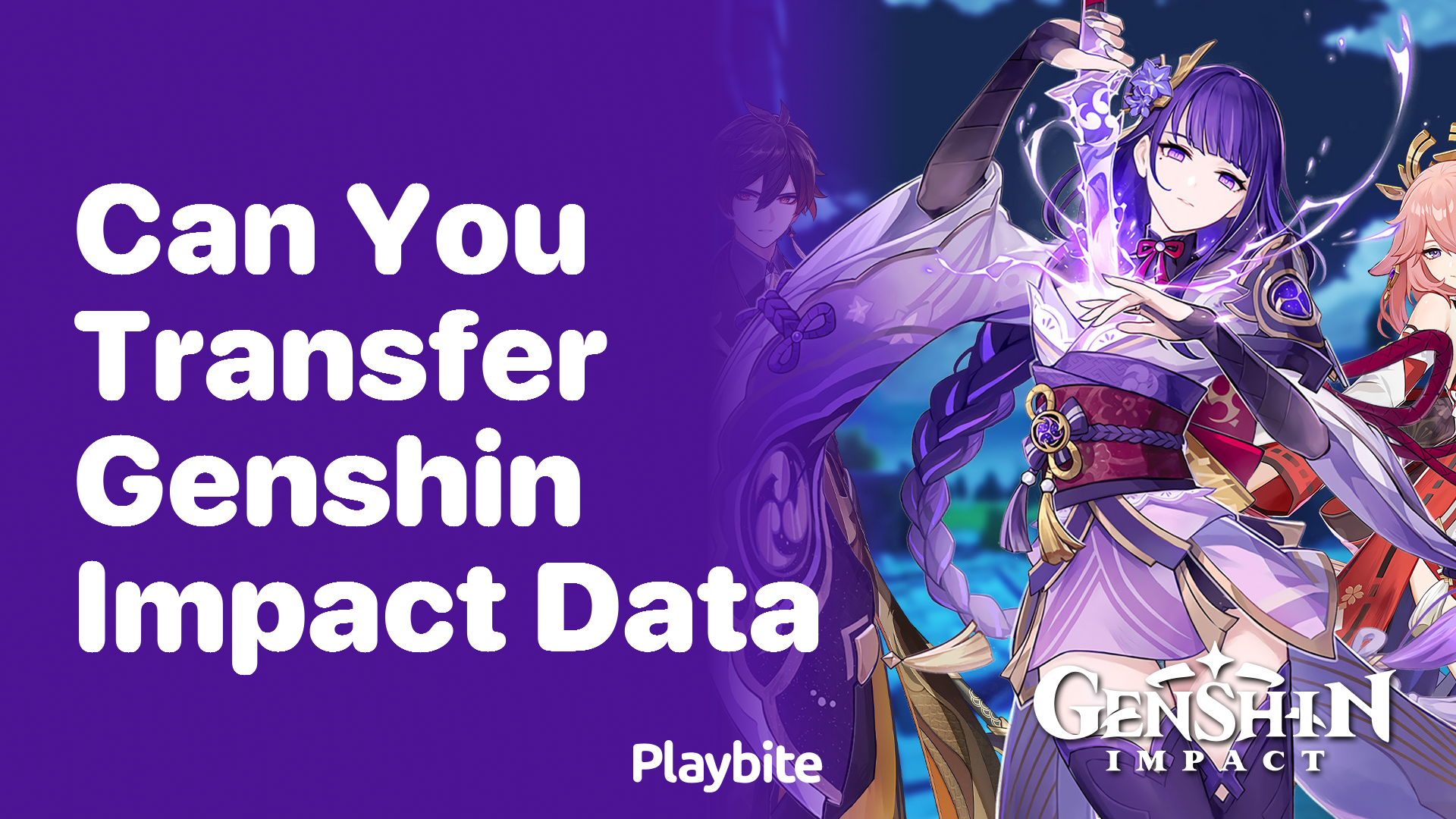 Can You Transfer Genshin Impact Data Between Devices?