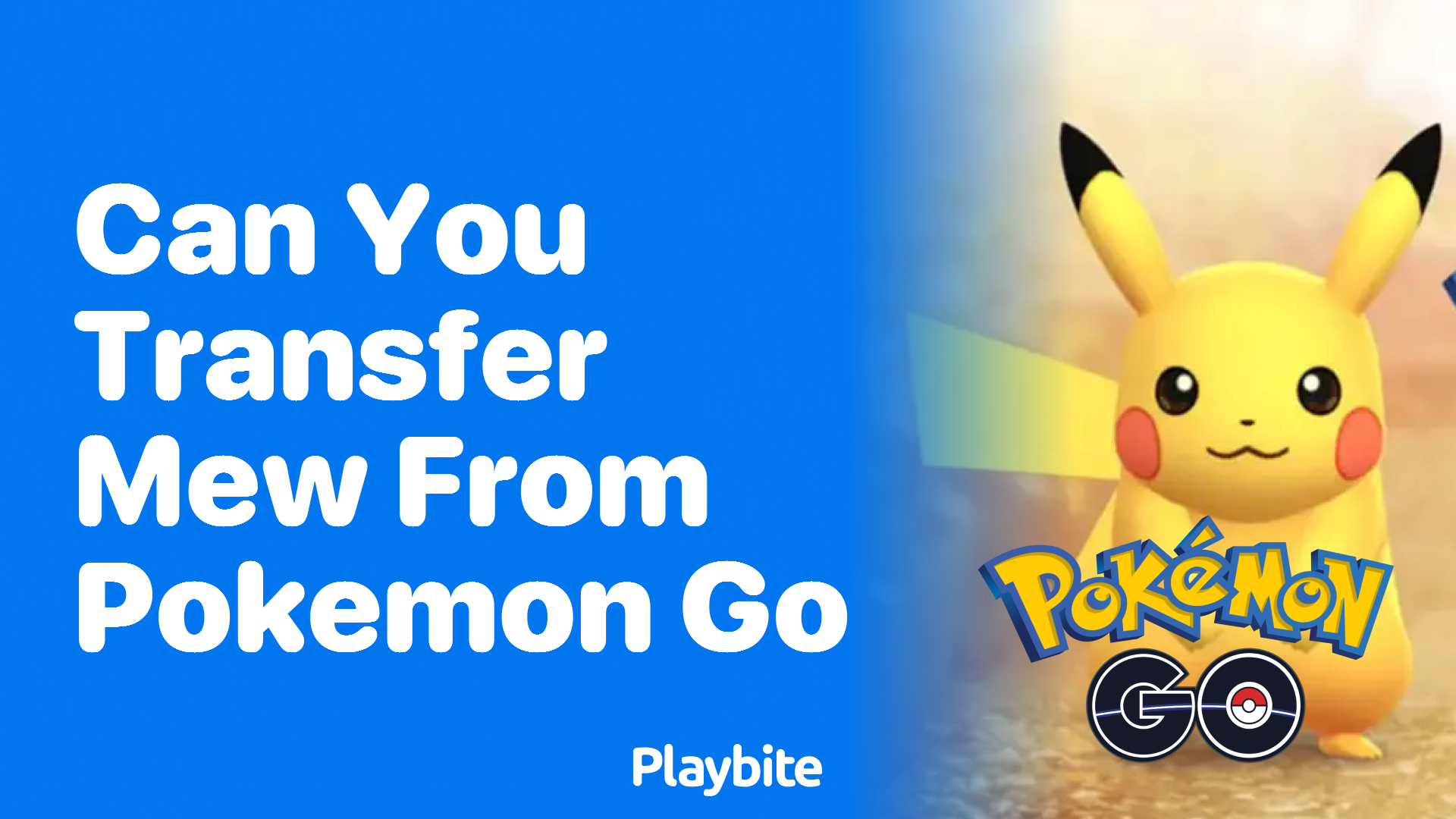 Can You Transfer Mew from Pokémon GO? Find Out Here!