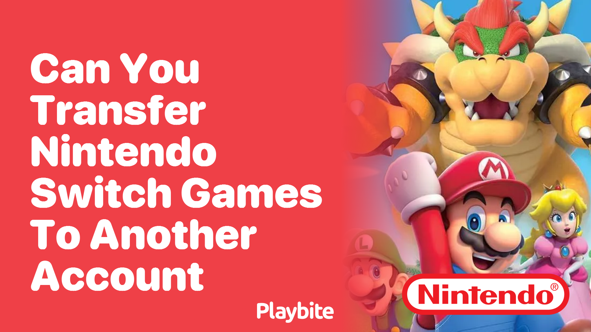 Can You Transfer Nintendo Switch Games to Another Account?