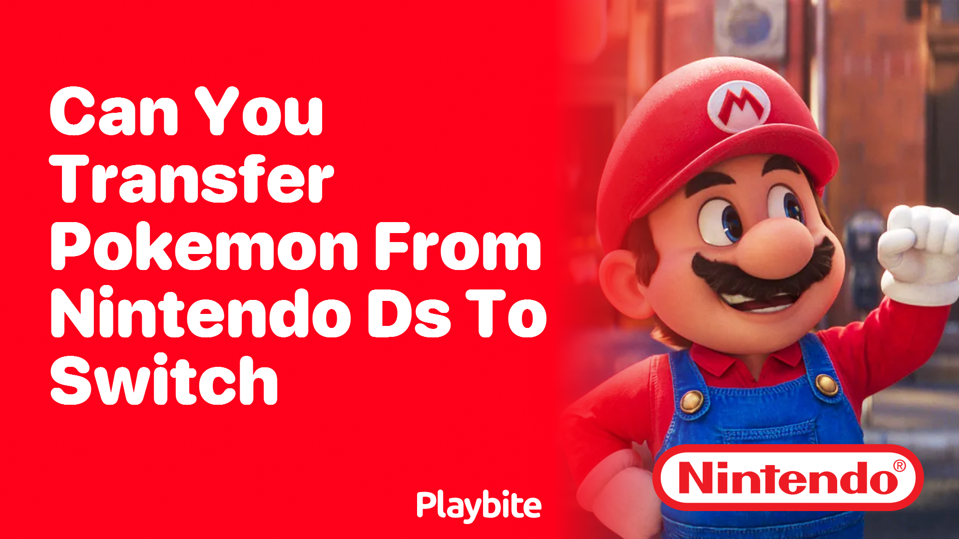 Can You Transfer Pokemon from Nintendo DS to Switch?