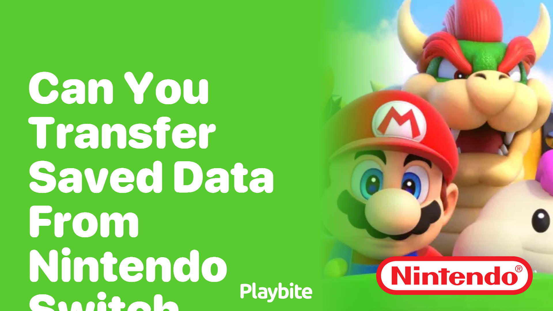 Can You Transfer Saved Data From Nintendo Switch?