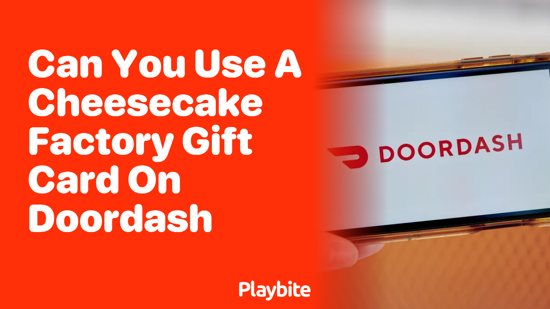 Can You Use a Cheesecake Factory Gift Card on DoorDash? Find Out Here!