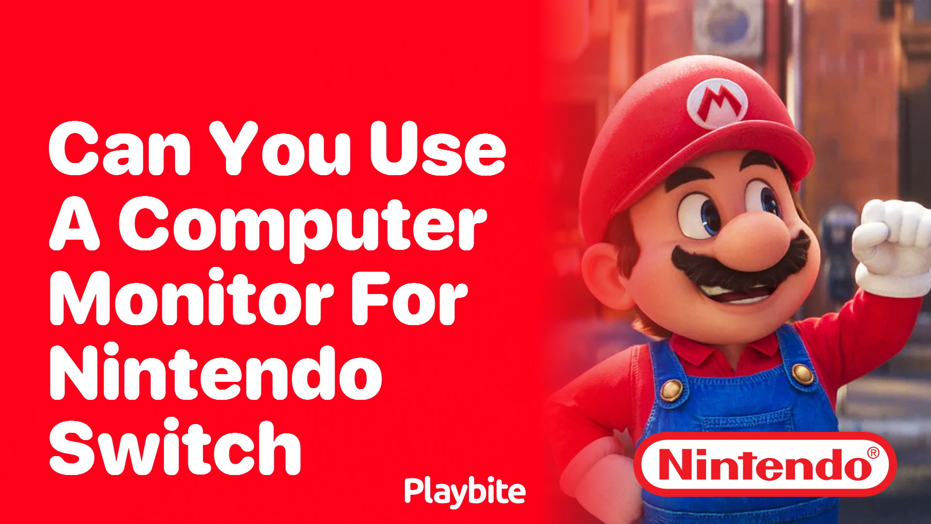 Can You Use a Computer Monitor for Your Nintendo Switch?