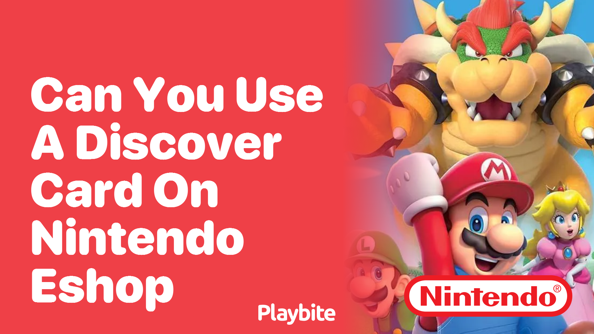 Can You Use a Discover Card on Nintendo eShop?