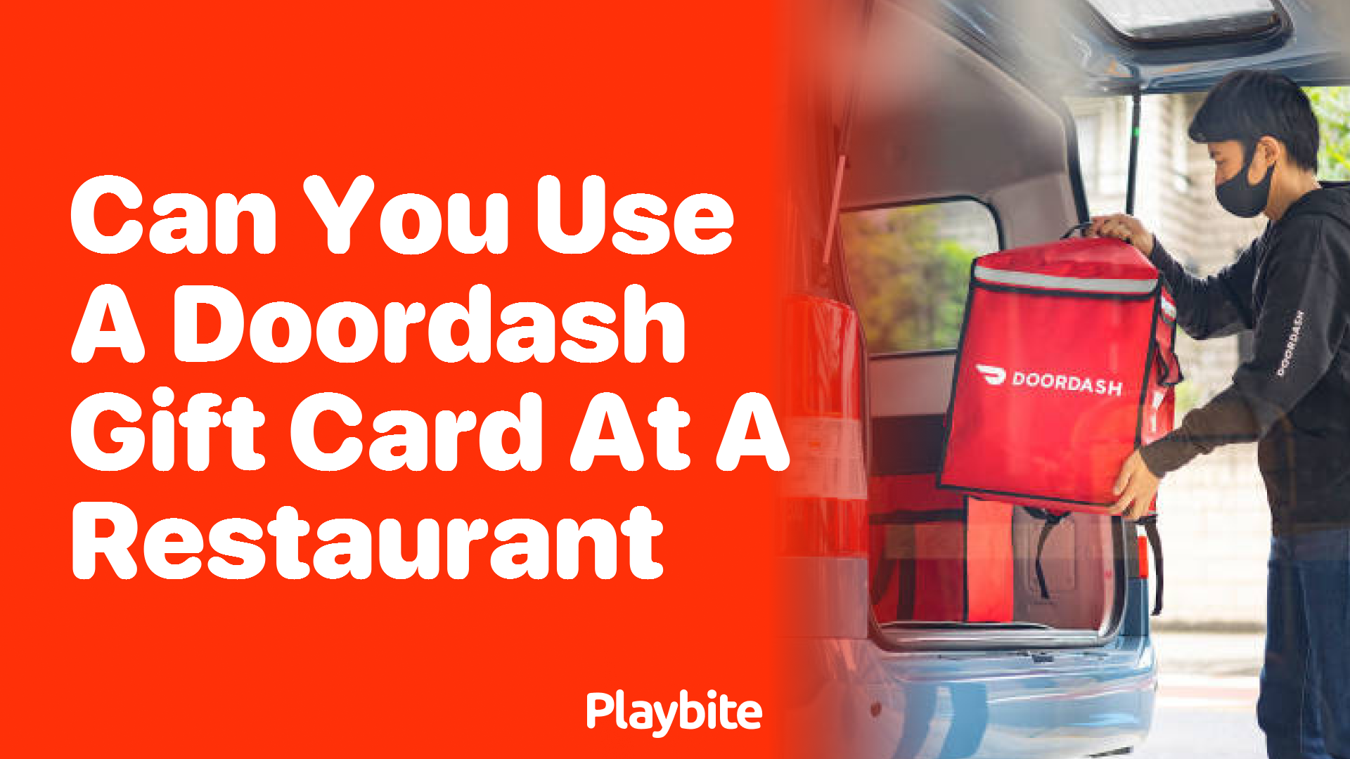 Can You Use a DoorDash Gift Card at a Restaurant?