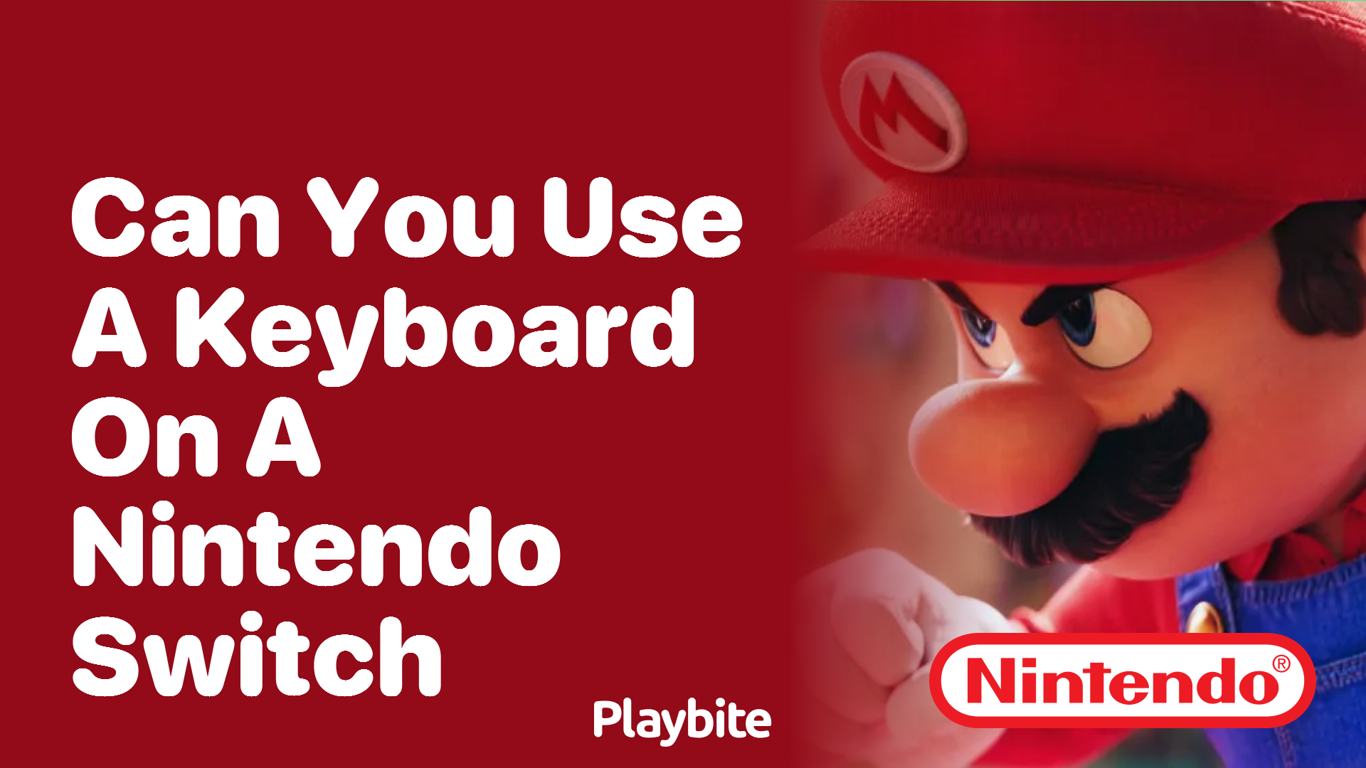 Can You Use a Keyboard on a Nintendo Switch?