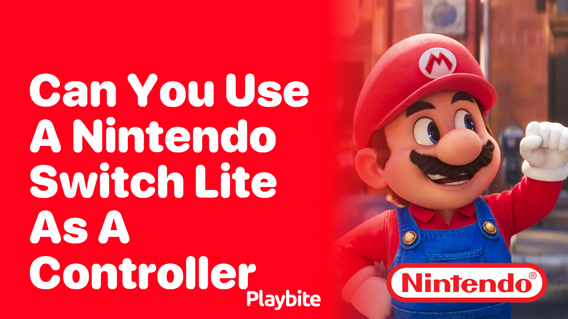 Can You Use a Nintendo Switch Lite as a Controller?