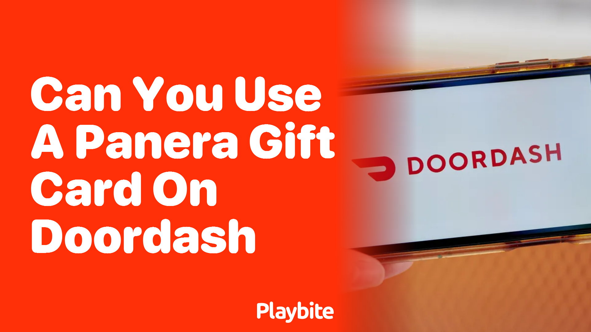 Can You Use a Panera Gift Card on DoorDash? Find Out Here!